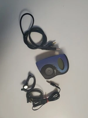 Rio 600 32 MB Azul Reproductor de Audio Digital MP3/WMA Auriculares/Cable de Datos Paquete Foto 1 de 4