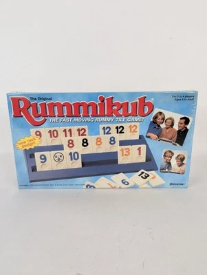 NUEVO 1997 Pressman The Original Rummikub Rápido Movimiento Rummy Juego de Azulejos De Colección Sellado Foto 1 de 4