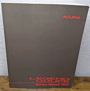 1994 Acura Legend Coupe Service Manual OEM Factory Repair Guide - Picture 1 of 3