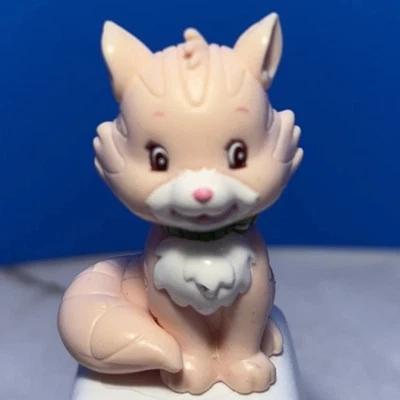 Bandai Strawberry Shortcake Custard the Cat Berry 2002 mejor figura 2"" reemplazo Foto 1 de 4