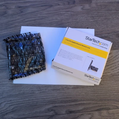 Tarjeta de red Ethernet StarTech ST1000BT32 1 PUERTO PCI GIGABIT 10/100/1000Mbps NSMP Foto 1 de 2