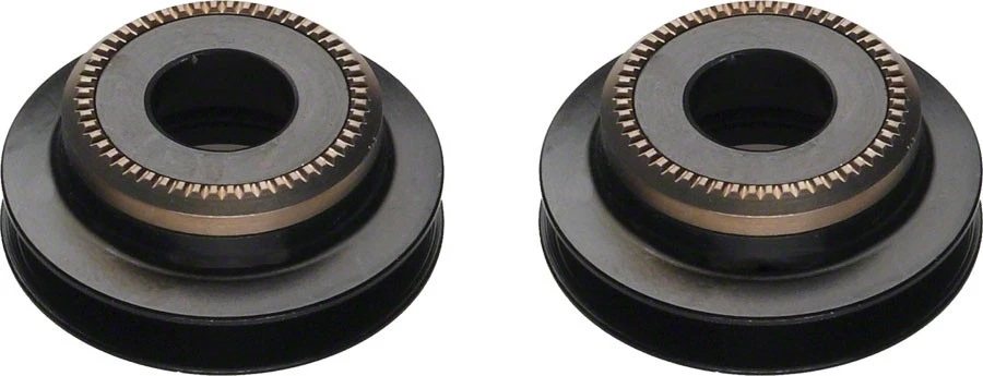 DT Swiss 5mm QR to 9mm Thru Bolt conversion end caps for pre-2010 6-bolt 240 fro - Image 1 of 1