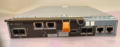 Dell PowerVault MD3800i MD3820i 10G-iSCSI-2 Storage Controller 7YJ34 111-02782 - Image 1 of 4