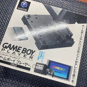 GameCube GBA Player Negro con Caja y Disco, Probado, Usado, Paquete OK - Imagen 1 de 15