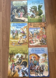 Tales From Fern Hollow Books Lot of 6 John Patience Vintage 1984 Hardcover - Imagen 1 de 4