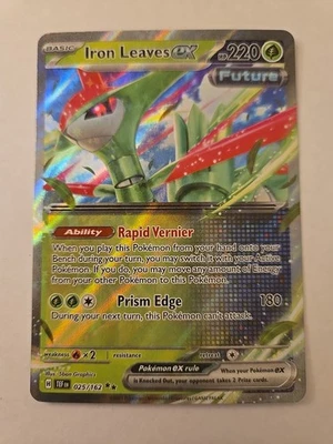 Iron Leaves ex 025/162 SV05: Temporal Forces Holo - Image 1 of 2