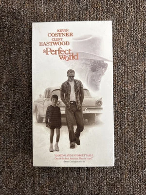 A Perfect World VHS 1993 Clint Eastwood Kevin Costner *SEALED* NEW - Image 1 of 4