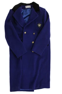 Abrigo Dior Junior Niños Niñas Doble Pecho Abotonado Azul Talla 14 - Imagen 1 de 5