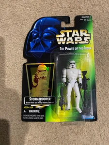 Star Wars - POTF2 - Imperial Stormtrooper (Green Card) - 3 3/4" Figure - Picture 1 of 1