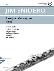 Easy Jazz Conception Flute: 15 solo etudes for jazz phrasing, interpretatio ... - Bild 1 von 5
