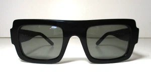 Chloe Oversized Black Square Sunglasses 2146 C01 -140 Frames Only Made In France - Picture 1 of 8