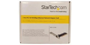 StarTech PCI 10/100 Mbps Ethernet Netzwerkadapterkarte - AUSVERKAUF - Bild 1 von 2