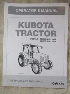Kubota M100 M110 M126 M135 Betriebsanleitung 3Y205-99714 - Bild 1 von 6