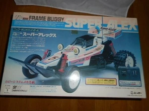 Nikko Radiocomando Telaio Auto Buggy Super ALEX 1/10 CON SCATOLA F/S FEDEX - Foto 1 di 10