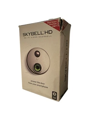 SkyBell HD Wi-Fi Video Timbre Caja Abierta - Plateado Foto 1 de 4
