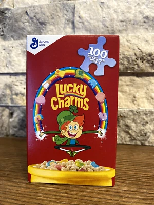 General Mills Lucky Charms Collectible 100 Piece Puzzle NEW - Image 1 of 4