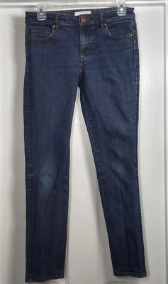 Jeans LOFT Ann Taylor Feminino Tamanho 26/2 Curvy Skinny Lavagem Escura 28x28* - Imagem 1 de 4