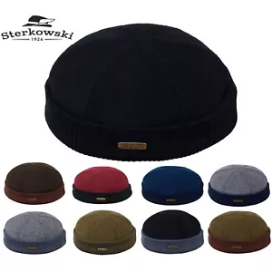 Sterkowski NAVY WATCH Woolen Cloth Beanie Cap Winter Docker Fisherman Sailor - Picture 1 of 19