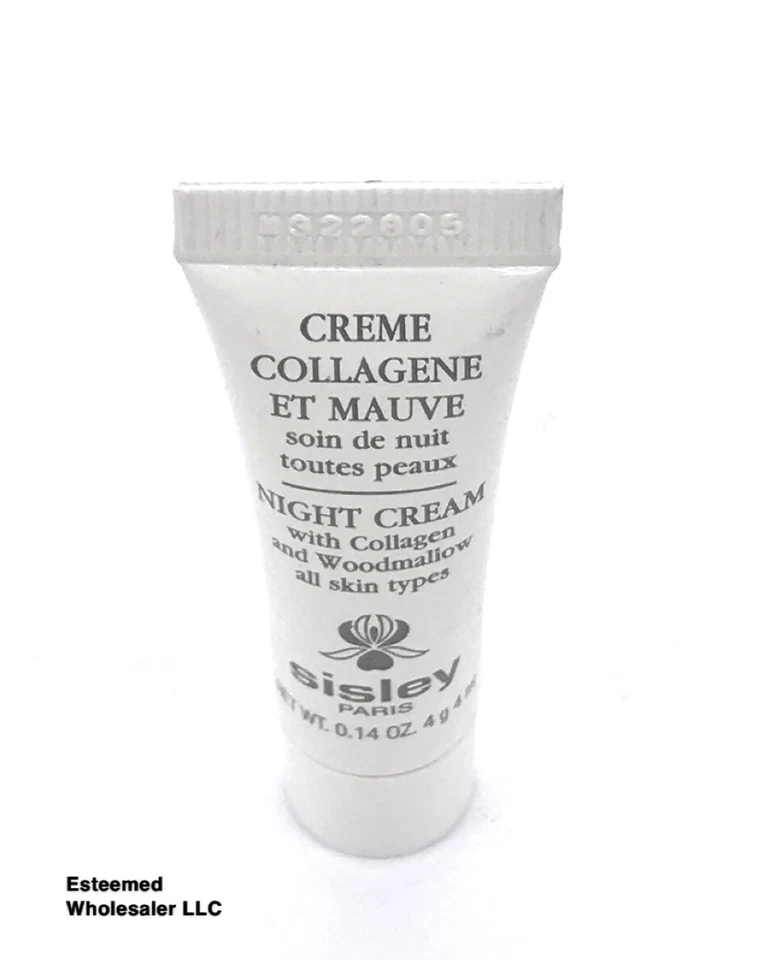 SISLEY Paris Night Cream w/Collagen & Woodmallow All Skin Types 0.14oz w/o box - Image 1 of 1