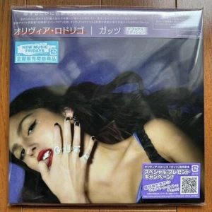 Olivia Rodrigo Guts Japan Only Deluxe Edition CD+Photobook+Poster+Sticker+Card - Picture 1 of 3