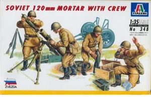 Soviet 120mm Mortar with Crew Italeri | N. 348 | 1:35 - Foto 1 di 1