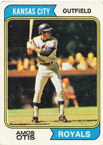 Amos Otis - 1974 Topps -Kansas City Royals - Card Number 65 - Picture 1 of 2