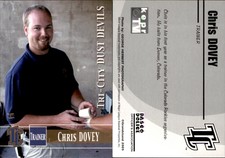 Chris Dovey 2005 Grandstand Tri-City Dust Devils #31 Card *AutographDen*