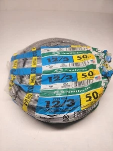 Southwire UFB 12/3G 50ft 600V Underground Feeder Branch Circuit Cable - Gray - Picture 1 of 2