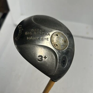 Callaway Great Big Bertha Hawk Eye 3 + Fairway Wood S-Flex Graphite RH 42.5” L - Picture 1 of 16