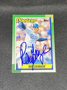 Ray Searage Los Angeles Dodgers auto firmata 1990 Topps #84 ~ COA - Foto 1 di 3