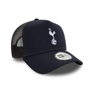 Tottenham Hotspur Navy 9Forty Trucker Snapback Hat New Era Officially Licensed - Picture 1 of 5