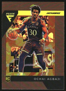 2022-23 Panini Chronicles Draft Picks Flux Bronze #12 Ochai Agbaji