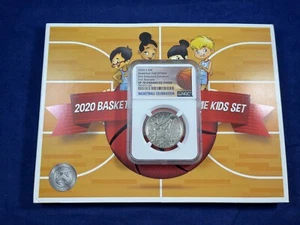 2020 50c Basketball Hall of Fame Kids Set First Enhanced Finish OGP SP-70 NGC - Picture 1 of 8