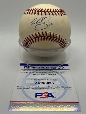 Mike Sweeney Kansas City Royals autógrafo firmado OMLB béisbol PSA ADN *90 Foto 1 de 2