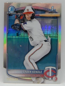 2025 Bowman Baseball - 1st Bowman Refractor /499 Twins BCP-113 - CADEN KENDLE - Bild 1 von 2