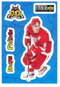 1996-97 Collectors Choice Stick Ums #23 Sergei Fedorov - Picture 1 of 1