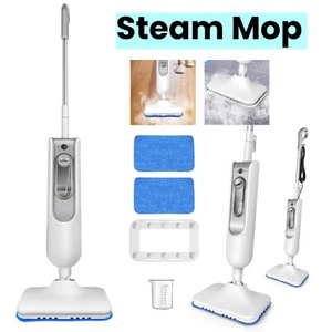 Upright Steam Mop 3500W All In 1 Floor Cleaner Carpet Washer Hand-held Steamer - Picture 1 of 14