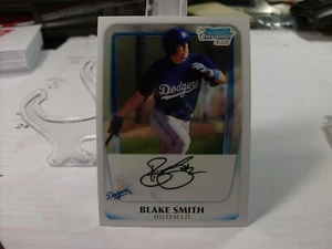 2011 Bowman Chrome Prospects #BCP91 - Blake Smith - Los Angeles Dodgers 11-594 - Picture 1 of 2