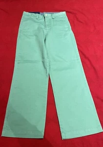 NWT Vineyard Vines Twill Chino Khaki Pants Boys 10 Mint Green Preppy - Picture 1 of 5