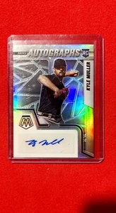 Kyle Muller 2022 Panini Mosaic ROOKIE AUTO PRIZM #RAM-KM Oakland A's RC SP - Picture 1 of 2