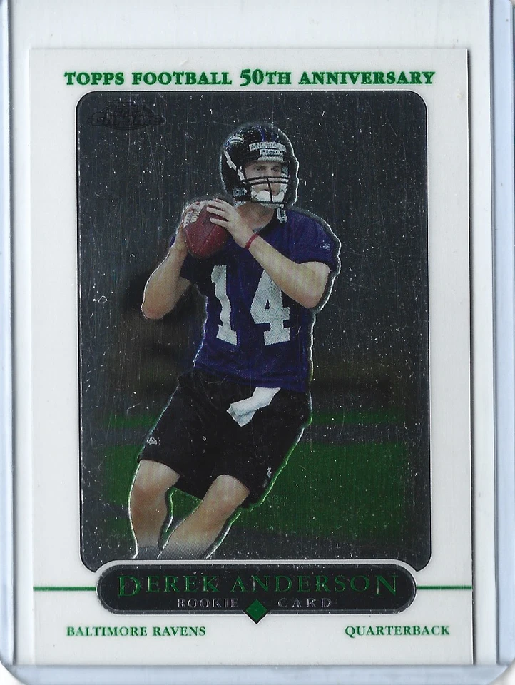 2005 Topps Chrome Derek Anderson Rookie Card #234 🏈🔥Set Break🔥🏈 - Image 1 of 1