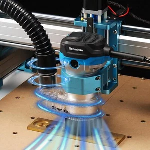 Genmitsu scarpa antipolvere stivale antipolvere per mandrino CNC, router trimmer, copertura trasparente - Foto 1 di 26