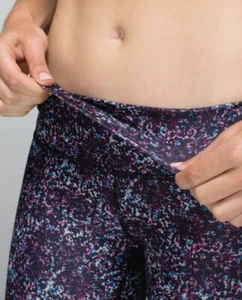 Lululemon Wunder Under apretado Roll Down Rocky Road Berry para mujer talla 4 - Imagen 1 de 6