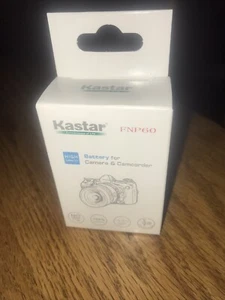 Kastar Replacement Battery for a variety of cameras, etc. FNP60 Brand New Sealed - Picture 1 of 1