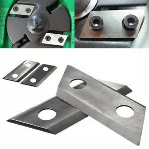 2* Messer Schneidmesser für Eco ES1600 McCulloch MCS2001 Gartenhäcksler Häcksler - Bild 1 von 6