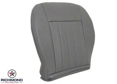Cubierta de asiento de cuero gris inferior del lado del conductor para Jeep Liberty Limited 2005 06 2007 Foto 1 de 4