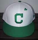 New Era St. Patrick's Day Cleveland Indians Embroidered Men's Fitted Hat 7 1/2