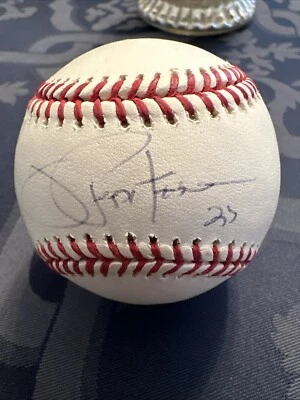 Joe Pepitone 签名 OML 棒球 纽约洋基队 — 第 1/2 张图片