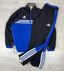 Adidas Vintage Años 90 Azul Chándal Pantalones Chaqueta Talla M Para Hombre - Imagen 1 de 13