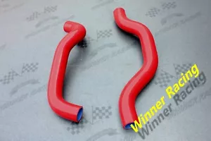 Red Silicone Radiator Hose for Toyota Celica ST180/ST181/ST182/ST183/ST184 - Foto 1 di 3